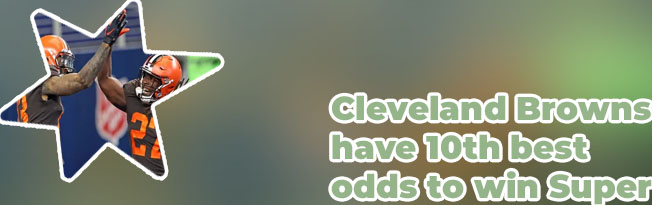 Cleveland browns odds to win the super bowl