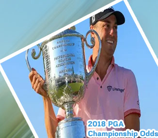 Odds to win pga championship